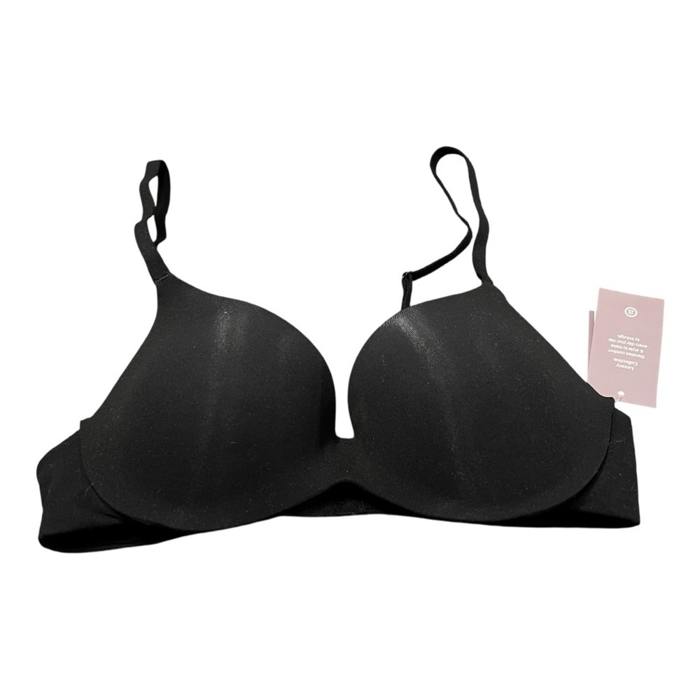NWT Auden Black Luxe Stretch Lightly Lined Comfort Wire Bra- Size 36A